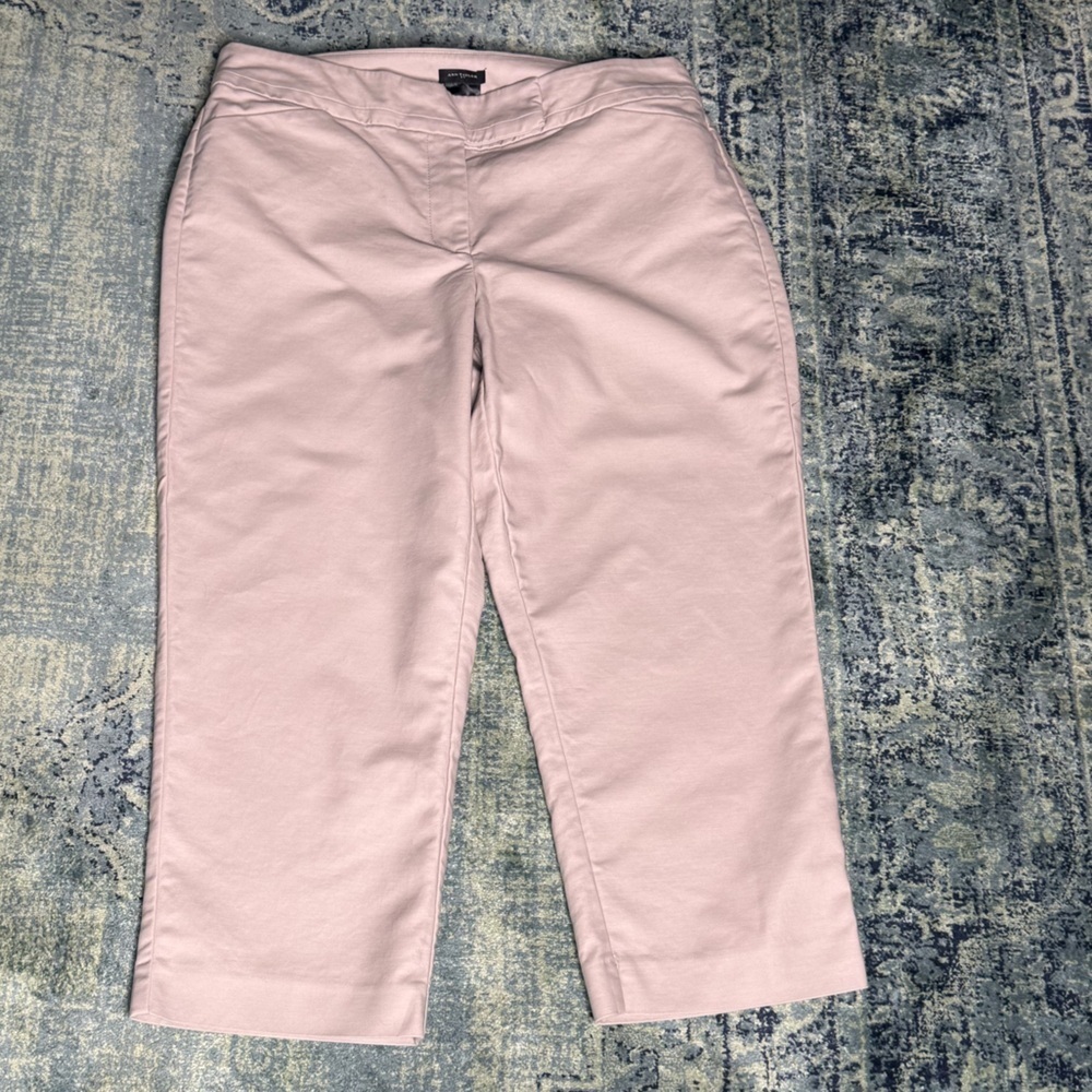 Ann Taylor Crop Pants 10